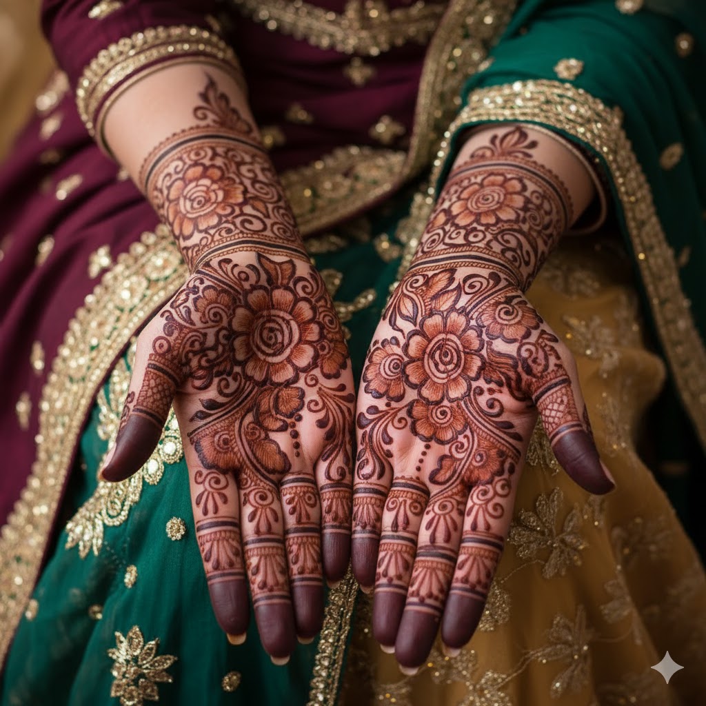 Floral Mehendi