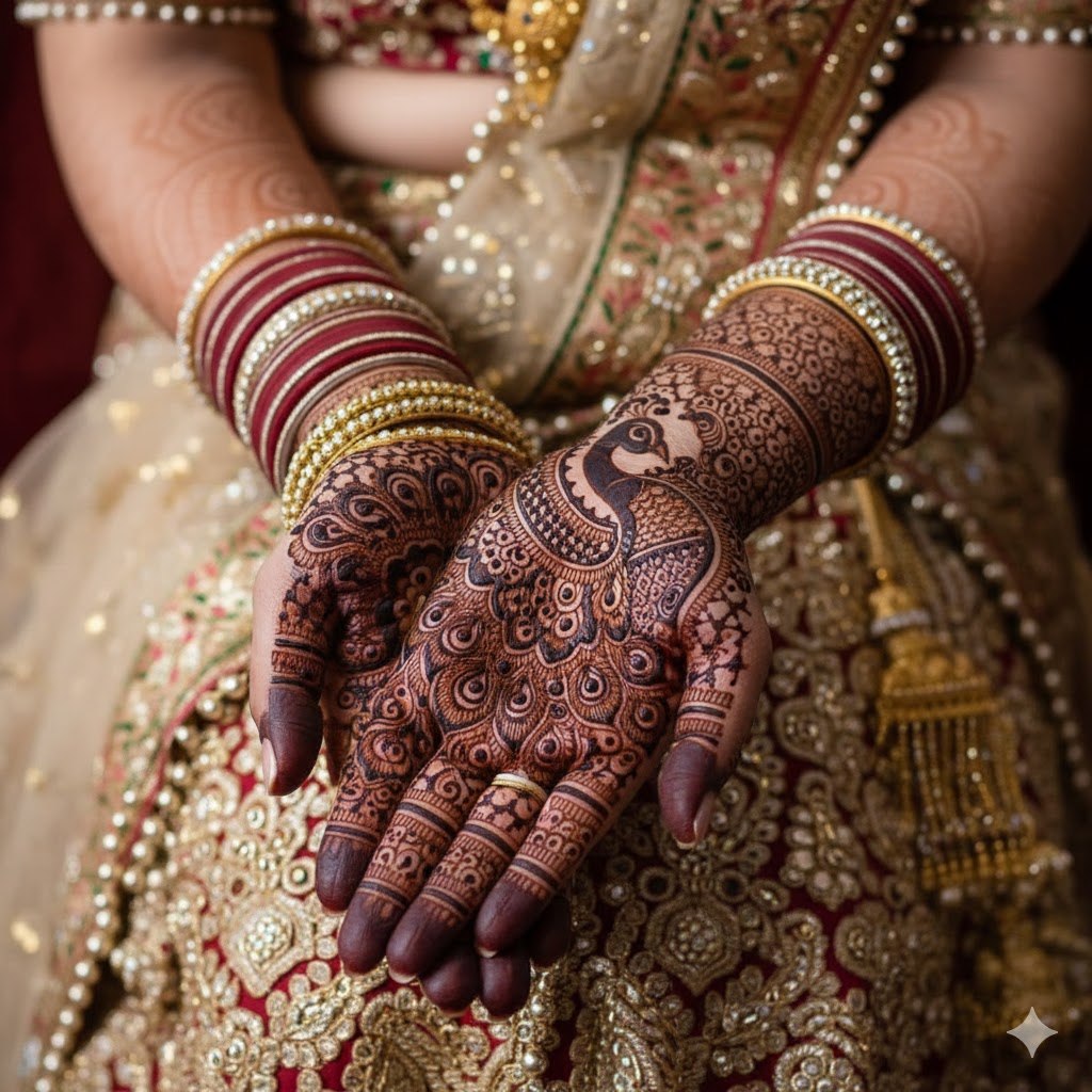 Peacock Mehndi